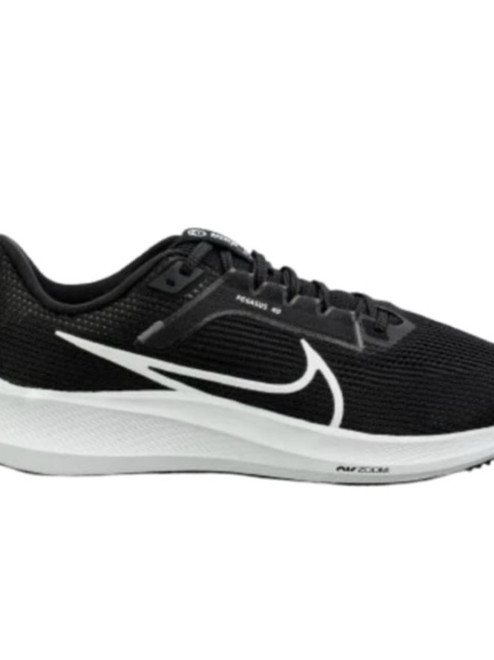 Nike Men's Pegasus 40 Shoes - Black / Iron Grey / White size 11.5